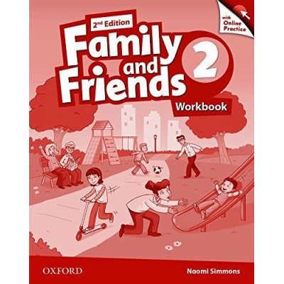 Робочий зошит Family & Friends 2nd Edition 2 Workbook + Online Practice заказать онлайн оптом Украина