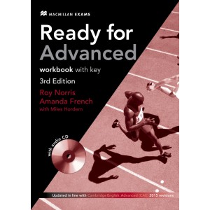 Робочий зошит Ready for Advanced 3rd Edition Workbook with key and Audio CD ISBN 9780230463608