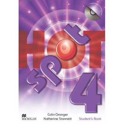 Підручник Hot Spot 4 Students Book with CD-ROM ISBN 9780230723771 заказать онлайн оптом Украина
