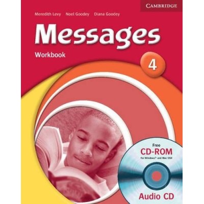 Робочий зошит Messages 4 workbook + CD ISBN 9780521614405 заказать онлайн оптом Украина
