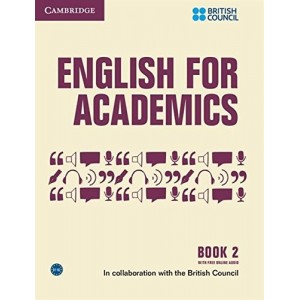 Книга English for Academics Book 2 with Online Audio British Council ISBN 9781107435025