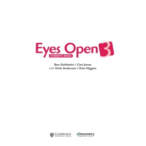 Підручник Eyes Open Level 3 Students Book Goldstein, B ISBN 9781107467620