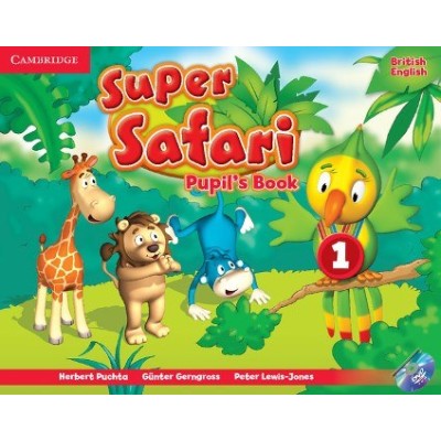 Підручник Super Safari 1 Pupils Book with DVD-ROM Puchta, H ISBN 9781107476677 замовити онлайн