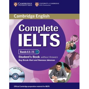 Підручник Complete IELTS Bands 6.5-7.5 Students Book without Answers with CD-ROM ISBN 9781107657601