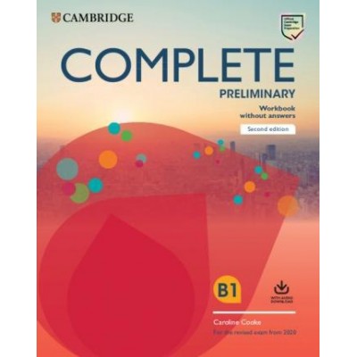 Книга Complete Preliminary 2 Ed workbook w/o Answers with Audio Download Cooke, C. ISBN 9781108525763 замовити онлайн