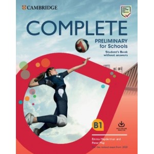 Книга Complete Preliminary for Schools Student Pack (SB w/o answers with Online Practice and WB w/o answers with Audio Download)