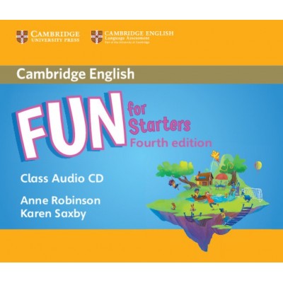 Диск Fun for 4th Edition Starters Class Audio CD Robinson, A ISBN 9781316617519 заказать онлайн оптом Украина