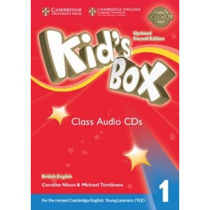Диск Kids Box Updated 2nd Edition 1 Class Audio CDs (4) Nixon, C ISBN 9781316628942