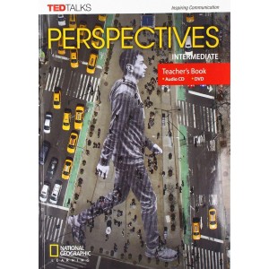 Книга для вчителя Perspectives Intermediate Teachers Book with Audio CD & DVD Barber, D ISBN 9781337298551