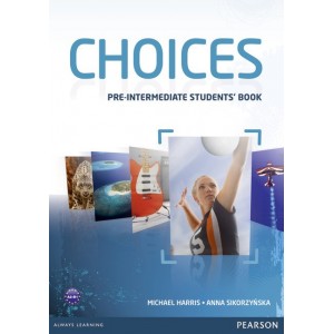 Підручник Choices Pre-Intermediate Students Book ISBN 9781408242049