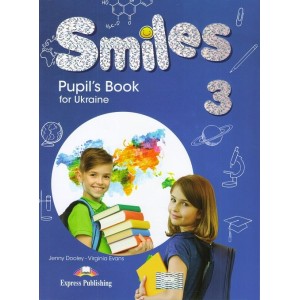 Підручник SMILES 3 FOR UKRAINE PUPILS BOOK ISBN 9781471583377