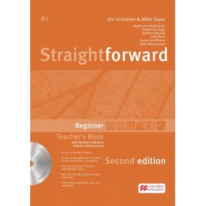 Книга для вчителя Straightforward 2nd Edition Beginner Teachers Book with eBook Pack ISBN 9781786327604