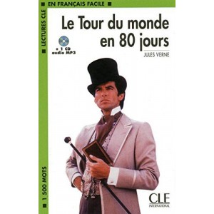 Niveau 3 Le Toure du monde en 80 jours Livre+CD Verne, J ISBN 9782090318395