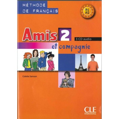 Amis et compagnie 2 CD audio pour la classe Samson, C ISBN 9782090327748 замовити онлайн