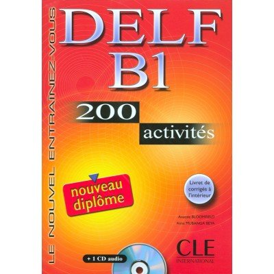 DELF B1, 200 Activites Livre + CD audio ISBN 9782090352306 заказать онлайн оптом Украина