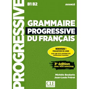 Граматика Grammaire Progressive du Francais 3e Edition Avance Livre + CD + Livre-web 100% interactif ISBN 9782090381979