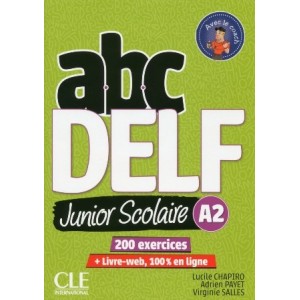 ABC DELF Junior scolaire 2?me ?dition A2 Livre + DVD + Livre-web ISBN 9782090382495