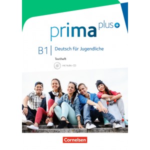 Тести Prima plus B1 Testheft mit Audio-CD ISBN 9783060215263