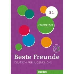 Книга с диском Beste Freunde B1 Testtrainer mit Audio-CD ISBN 9783190710539