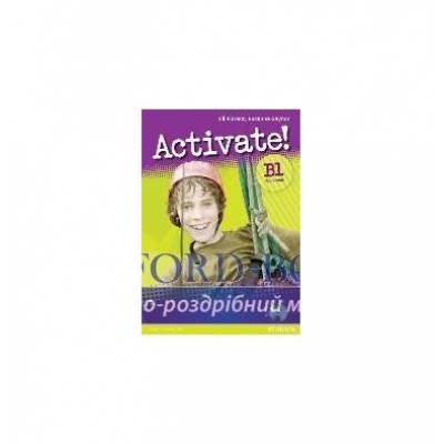 Робочий зошит Activate! B1 Workbook+iTest Multi-Rom-key ISBN 9781408236802 заказать онлайн оптом Украина