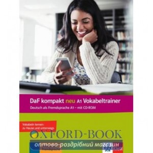 Книга DaF kompakt neu Vokabeltrainer A1 ISBN 9783126763202