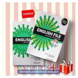 Книги English File Intermediate Students book & workbook (комплект: Підручник и Робочий зошит) Oxford University Press