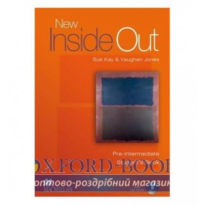 Підручник New Inside Out Pre-Intermediate Students Book with CD-ROM ISBN 9781405099547 купить оптом Украина