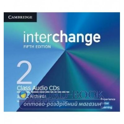 Диски для класса Interchange 5th Edition 2 Class Audio CDs ISBN 9781316622285 замовити онлайн