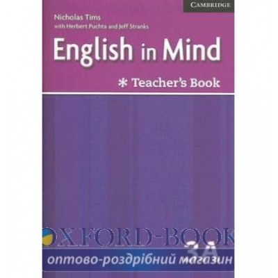 Книга для вчителя English in Mind Combo 3A Teachers Resource Book ISBN 9780521706421 замовити онлайн