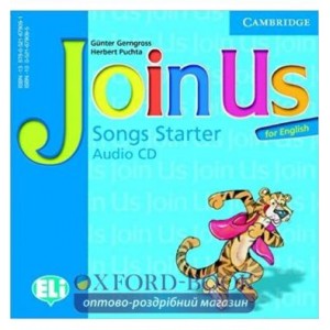 Join us English Starter Songs Audio CD(1) Gerngross, G ISBN 9780521679091