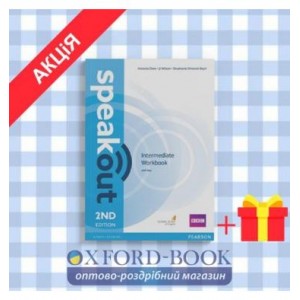 Робочий зошит SpeakOut 2nd Edition Intermediate workbook with Key ISBN 9781447976868