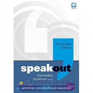 Робочий зошит Speakout Intermediate Workbook with Key and Audio CD Pack ISBN 9781408259498