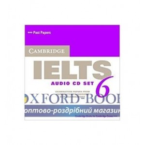 Cambridge IELTS 6 Audio CDs ISBN 9780521693103