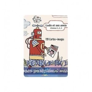 Картки Ludo et ses amis Flashcards (159 cartes images) Marchois, C ISBN 9782278063222