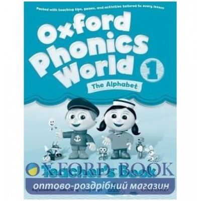 Книга для вчителя Oxford Phonics World 1 Teachers Book ISBN 9780194596282 замовити онлайн