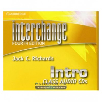 Диск Interchange 4th Edition Intro Class Audio CDs (3) Richards, J ISBN 9781107610347 замовити онлайн