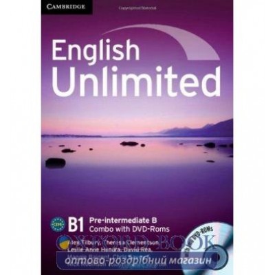 Підручник English Unlimited Combo Pre-intermediate B Students Book+workbook DVD-ROMs (2) Tilbury, A ISBN 9781107620971 замовити онлайн