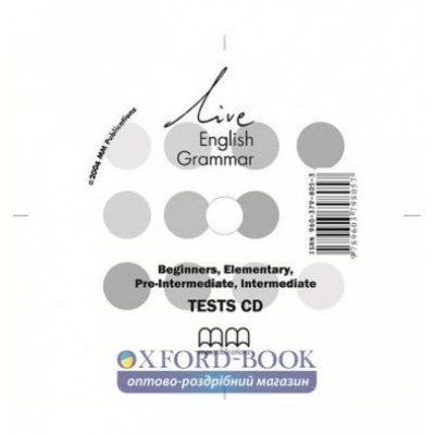 Граматика Live English Grammar Test CD-ROM Mitchell, H ISBN 9789603798057 замовити онлайн