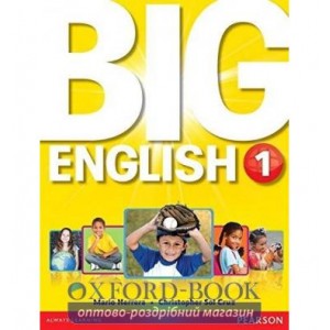 Підручник American English: Big English 1 Student Book ISBN 9780132985543