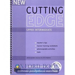 Книга для вчителя Cutting Edge Upper-Interm New Teachers book+CD Pack ISBN 9781405843515