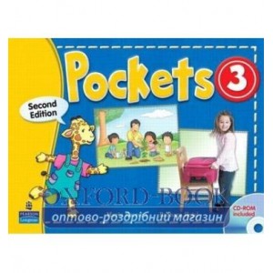 Робочий зошит Pockets 3 Workbook+Audio CD ISBN 9780136039297