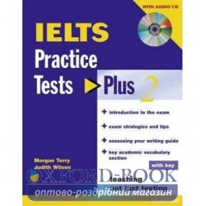 Підручник IELTS Practice Tests Plus 2 Students Book +Key +CD ISBN 9781405833127