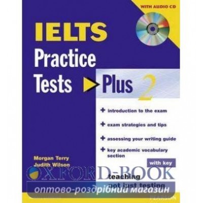 Підручник IELTS Practice Tests Plus 2 Students Book +Key +CD ISBN 9781405833127 замовити онлайн