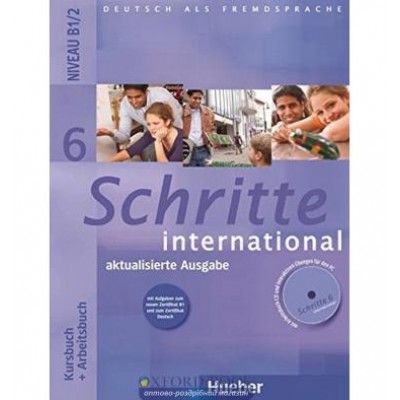 Робочий зошит Schritte international 6 Kursbuch+Arbeitsbuch+CD zum Arbeitsbuch ISBN 9783197018560 замовити онлайн
