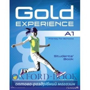 Підручник Gold Experience A1+ Student Book +DVD ISBN 9781447961888