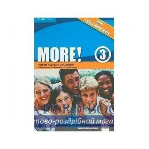 Підручник More! 3 Students Book with interactive CD-ROM with Cyber Homework Puchta, H ISBN 9780521149914