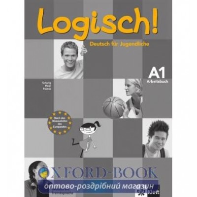 Робочий зошит Logisch! A1 Arbeitsbuch + CD ISBN 9783126063203 заказать онлайн оптом Украина