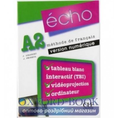 Книга для вчителя Echo A2 teachers book ISBN 9782090324945 замовити онлайн