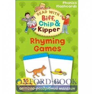 Картки Oxford Reading Tree Read with Biff, Chip and Kipper: Rhyming Games Flashcards ISBN 9780198486657 замовити онлайн
