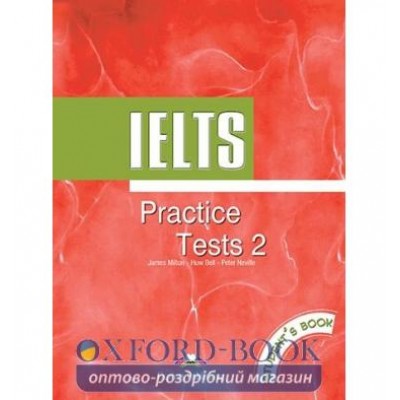 Підручник IELTS Practice Tests 2 Students Book ISBN 9781842167588 замовити онлайн